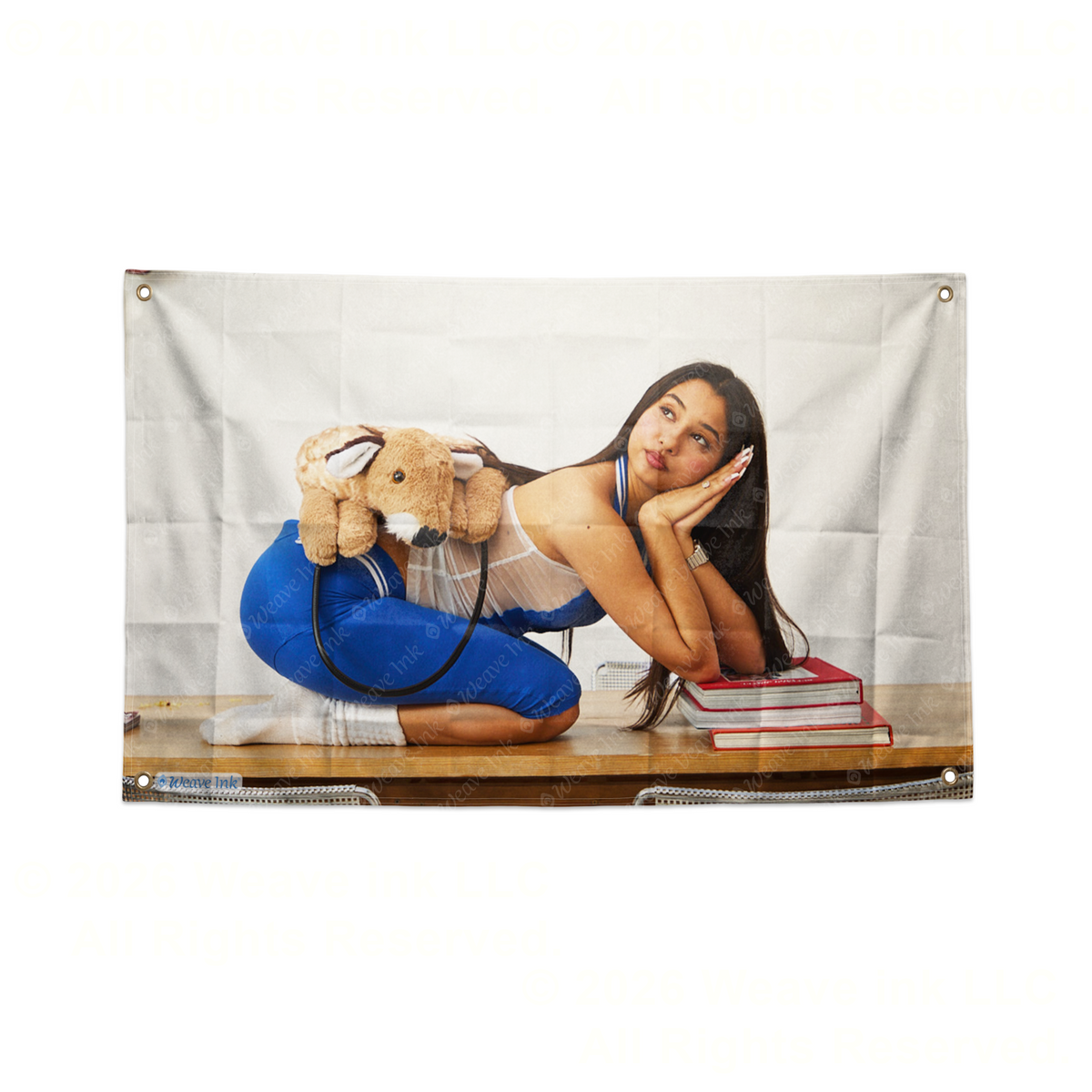 BB Trickz Tapestry Wall Hanging Flag, Spanish Rapper Music Room Decor, Hip Hop Wall Art, Y2K Bedroom Decor, Rap Fan Gift, Aesthetic Tapestry, Music Lover Gift Style 2