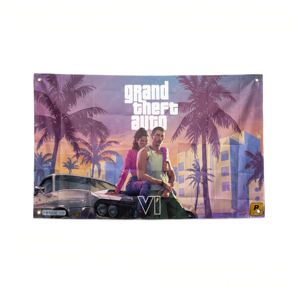 GTA 5 Tapestry Wall Hanging, Grand Theft Auto Gaming Wall Decor, Gamer Room Decoration, Video Game Tapestry, Gaming Bedroom Decor, Gamer Gift, Wall Art Style 1