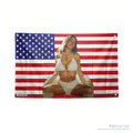 Sydney Sweeney Actress USA Flag Wall Hanging Tapestry Room Decor Man Cave Garage Fan Gift Style #6
