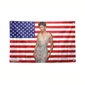 Zendaya USA Flag American Actress Tapestry Singer Wall Art & Aesthetic Room Decor 3x5Ft 5x8Ft Style 3