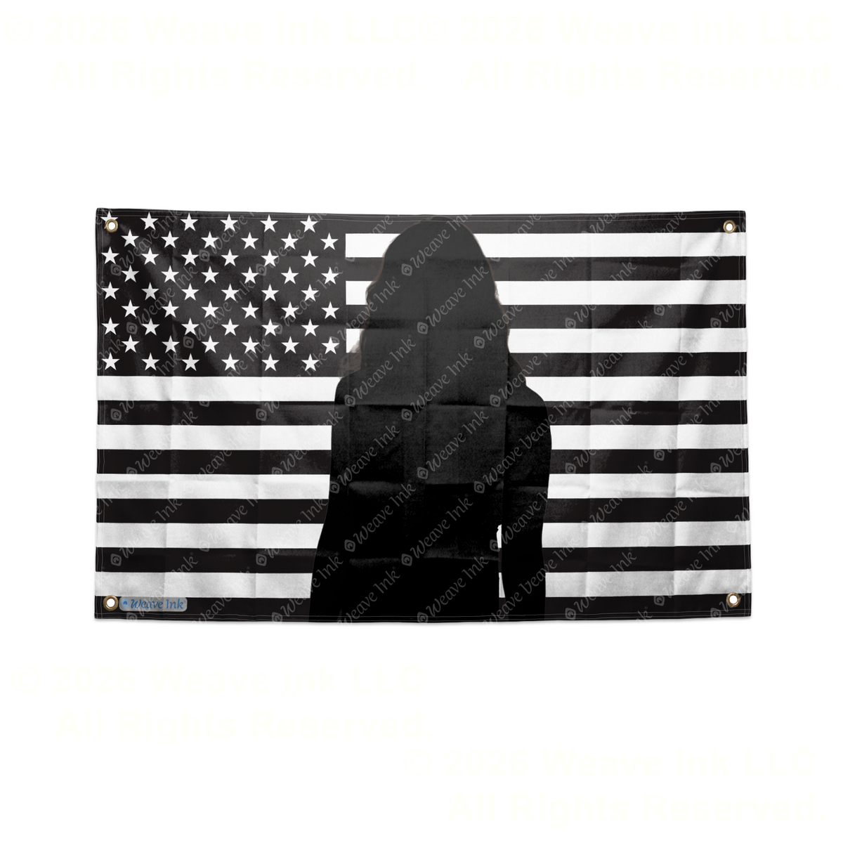 Sadie Sink US Flag Tapestry Popular American Actress Room Decor Fan Gift Style 7