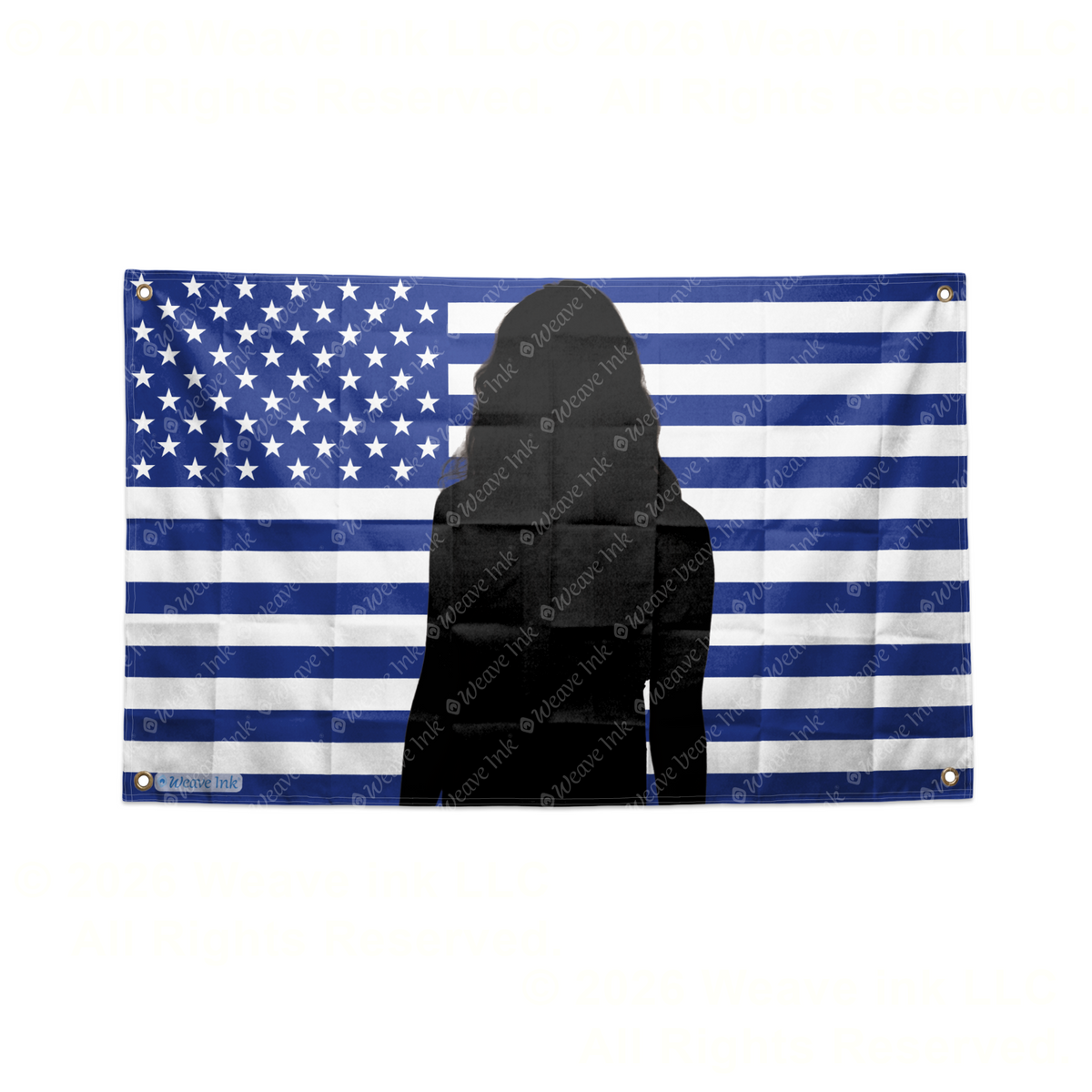 Sadie Sink US Flag Tapestry Popular American Actress Room Decor Fan Gift Style 7
