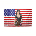 Tara Yummy USA Flag Tapestry Popular American YouTuber TikToker Aesthetic Room Decor Fan Gift Style 2