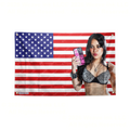 Tara Yummy USA Flag Tapestry Popular American YouTuber TikToker Aesthetic Room Decor Fan Gift Style 4