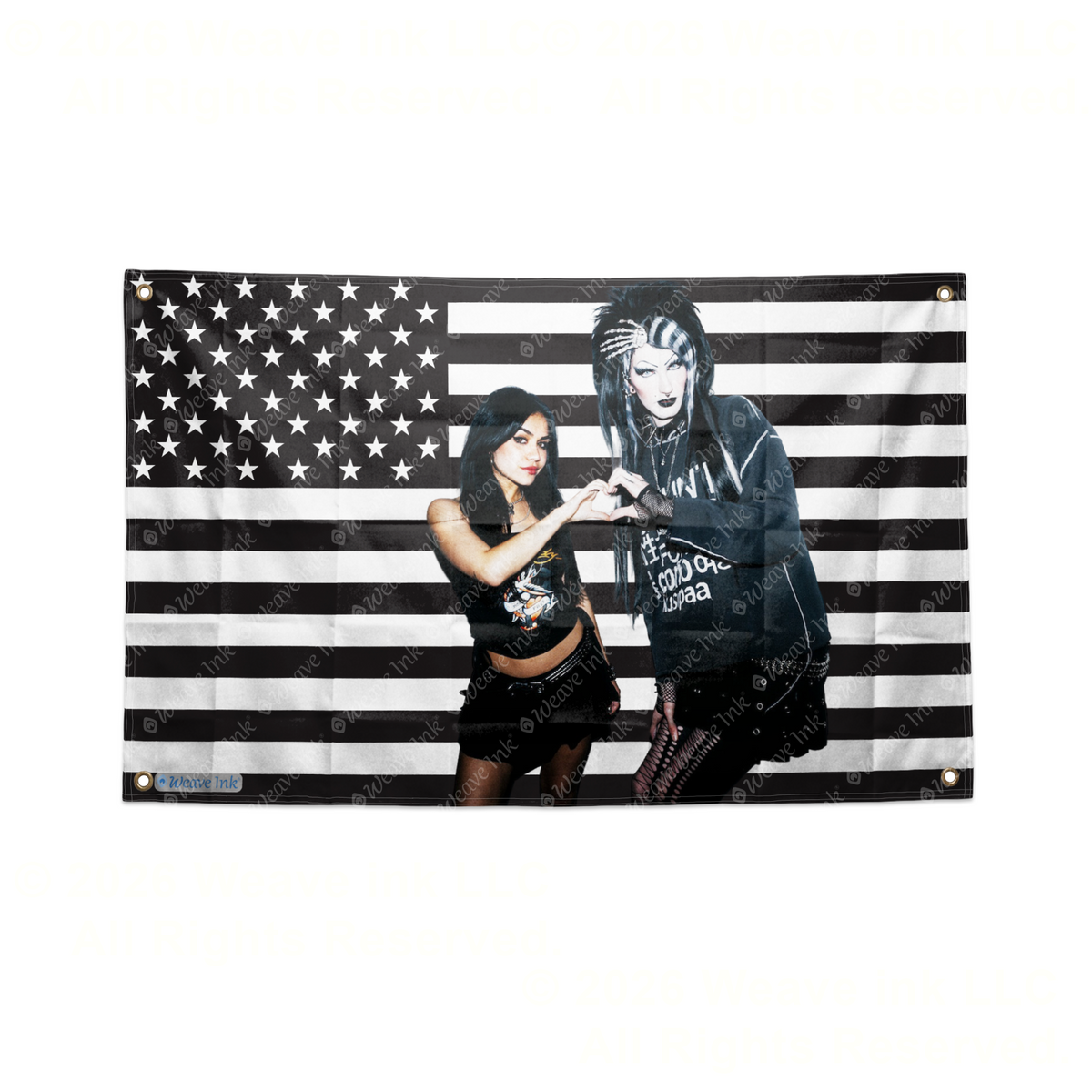 Tara Yummy USA Flag Tapestry Popular American YouTuber TikToker Aesthetic Room Decor Fan Gift Style 8