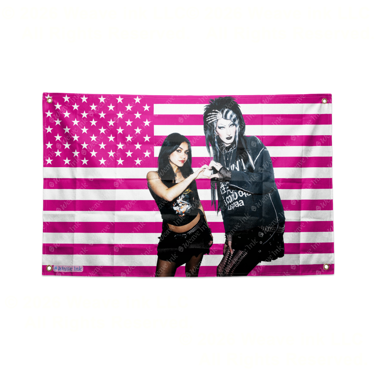 Tara Yummy USA Flag Tapestry Popular American YouTuber TikToker Aesthetic Room Decor Fan Gift Style 8